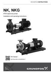 Grundfos NKG series Montage- Und Betriebsanleitung
