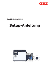 Oki Pro1040 Einrichtungsanleitung
