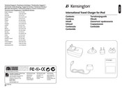 Kensington International Travel Charger for iPod Bedienungsanleitung
