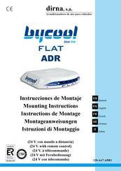 Dirna Bycool FLAT ADR Montageanweisungen