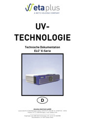 eta plus ELC X6 Technische Dokumentation