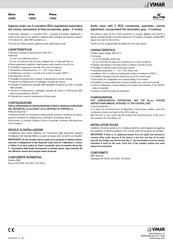 Vimar Arké Handbuch