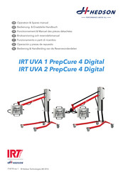 Hedson IRT UVA 1 PREPCURE 4 Digital Bedienung- & Ersatzteile-Handbuch