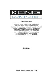 Konig Computer CMP-USBIDE10 Handbuch
