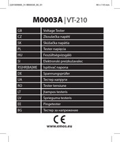 Emos VT-210 Bedienungsanleitung