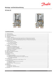 Danfoss VX Solo 22 Montage- Und Betriebsanleitung