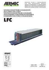 AERMEC LFC1240 Bedienungs- Und Installationsanleitung