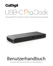 CalDigit Thunderbolt 3 & USB-C Dock Benutzerhandbuch