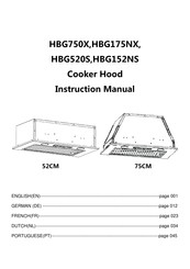 Hoover HBG750X Bedienungshandbuch
