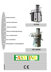 EasyLine WF-A6000 Benutz Und Wartungsanleitung