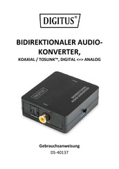 Digitus DS-40137 Gebrauchsanweisung
