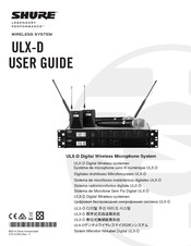 Shure ULX-D Bedienungsanleitung
