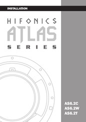 Hifonics ATLAS AS6.2T Bedienungsanleitung