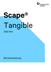 interactive scape Scape Tangible st65-004 Betriebsanleitung