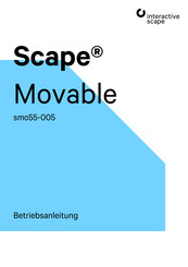 interactive scape Scape Movable smo55-005 Betriebsanleitung
