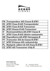Ocean Signal ATB1 Class B AIS Bedienungsanleitung
