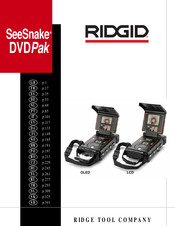 RIDGID SeeSnake DVDPak Bedienungsanleitung