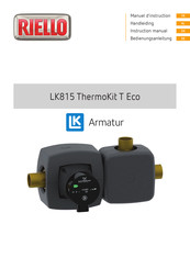 Riello LK Armatur LK815 ThermoKit T Eco Bedienungsanleitung