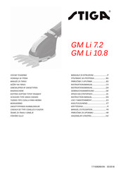 Stiga gm li 10.8 Gebrauchsanweisung