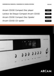 Arcam CD192 Handbuch