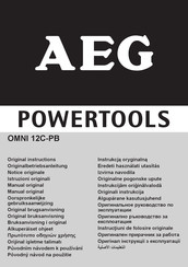 AEG Powertools OMNI 12C-PB Originalbetriebsanleitung