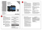 janitza UMG 801 Installationsanleitung
