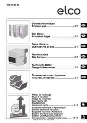 elco SG 513 Technische Daten – Handbuch