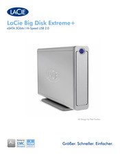 LaCie big disk extreme+ Bedienungsanleitung