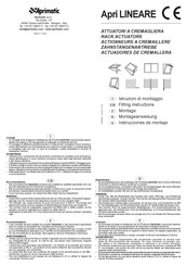 Aprimatic Apri LINEARE Montageanweisung