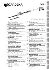 Gardena THS Li-18/42 Betriebsanleitung
