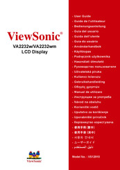 ViewSonic VA2232wm Bedienungsanleitung