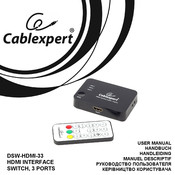 Cablexpert DSW-HDMI-33 Handbuch