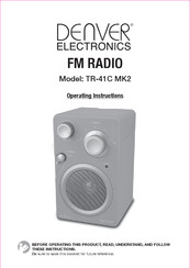 Denver Electronics TR-41C MK2 Bedienungsanleitung