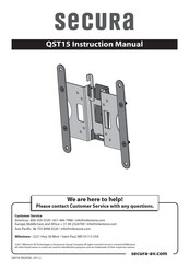 Secura QST15 Bedienungsanleitung