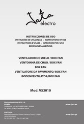 Jata electro VS3010 Bedienungsanleitung