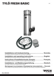 Tylo Steam Fresh Installations- Und Bedienungsanleitung