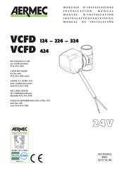 AERMEC VCFD 424 Installationsanleitung