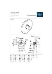 Grohe 34 573 Montageanleitung