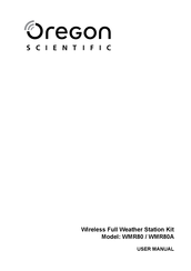 Oregon Scientific WMR80A Bedienungsanleitung