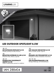 LIVARNOLUX HG03444A Montage-, Bedienungs- Und Sicherheitshinweise