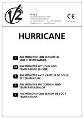 V2 HURRICANE Bedienungsanleitung