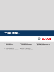 Bosch TTM 2204 Serviceanleitung