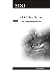 MSI K9A2 Neo Serie Bedienungsanleitung