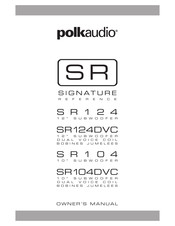 Polk Audio SR Serie Bedienungsanleitung