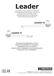 Proteco LEADER 5 12 TI Handbuch Der Installation Und Des Gebrauchs