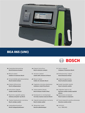Bosch BEA 065 UNI Originalbetriebsanleitung