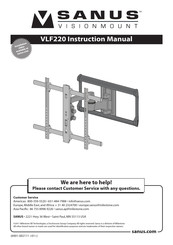 Sanus VisionMount VLF220 Bedienungsanleitung