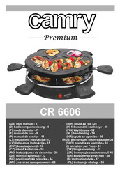 Camry Premium CR 6606 Bedienungsanweisung