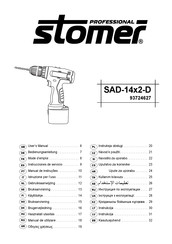 Stomer Professional SAD-14x2-D Bedienungsanleitung
