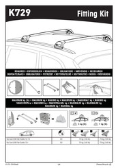 Yakima K729 Bedienungsanleitung